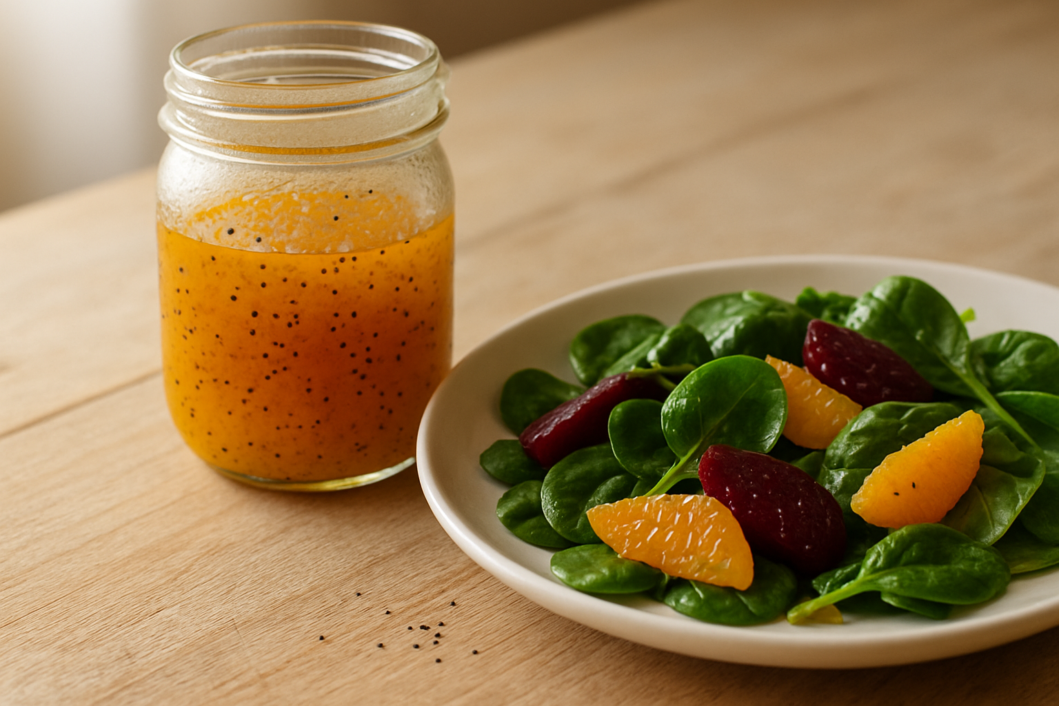 Orange and Poppy Seed Dressing