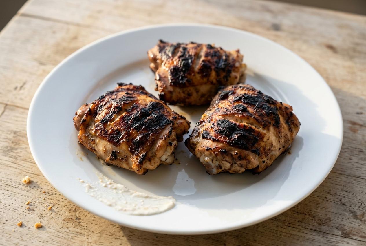 Tandoori-Style Yoghurt Chicken Thighs