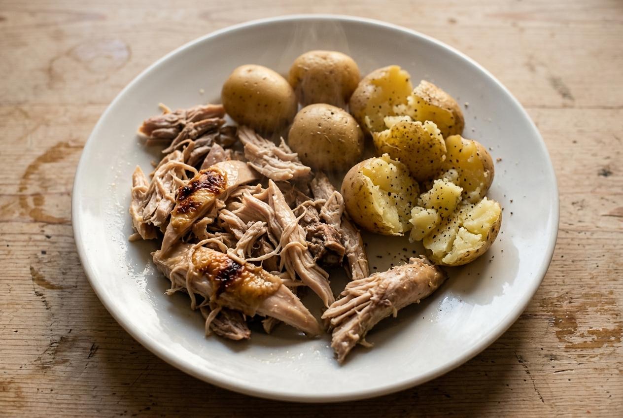 Slow Cooker Whole Chicken With Smoky Paprika