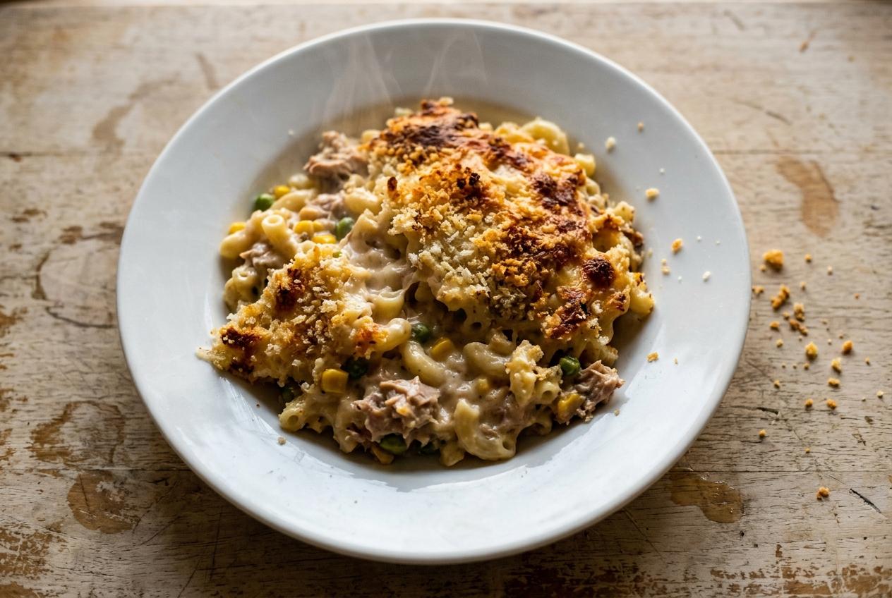 Tuna Mornay Pasta Bake