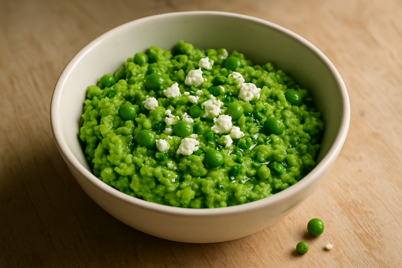 Minted Pea Smash with Feta