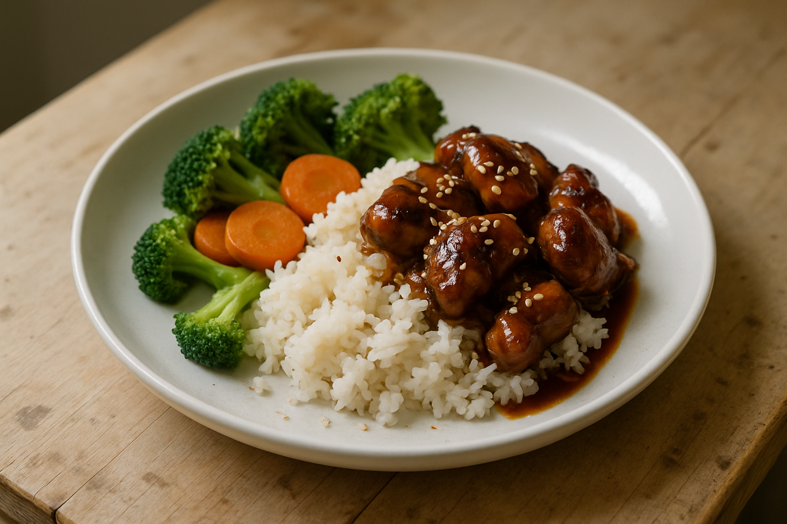 Honey Soy Chicken Rice Bowls
