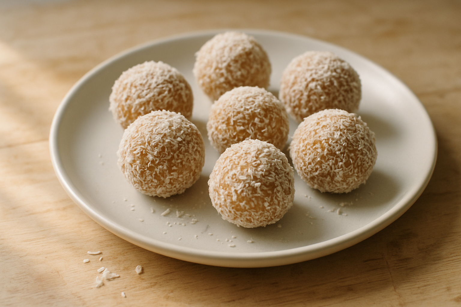 Apricot Coconut Bliss Balls