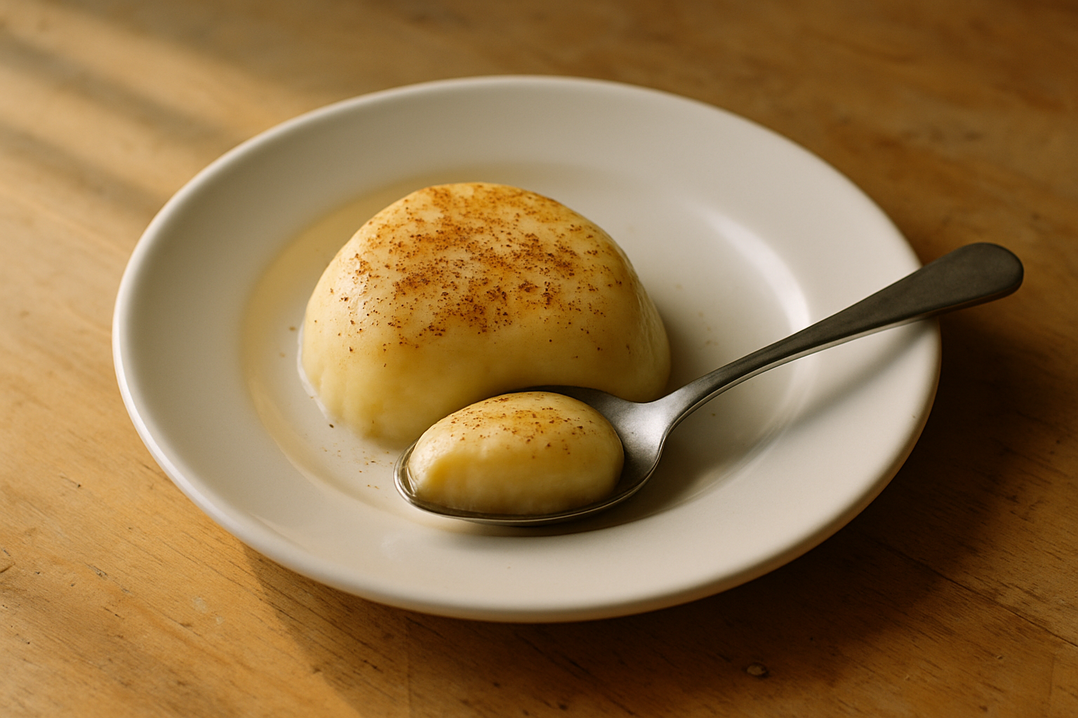 Baked Vanilla Custard