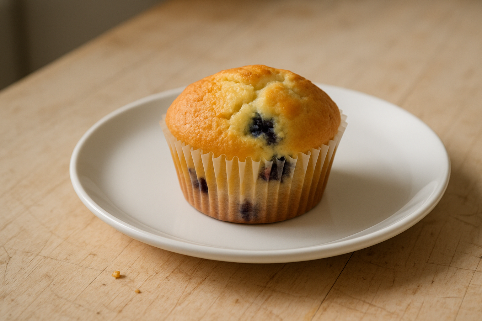 Blueberry Yoghurt Muffins