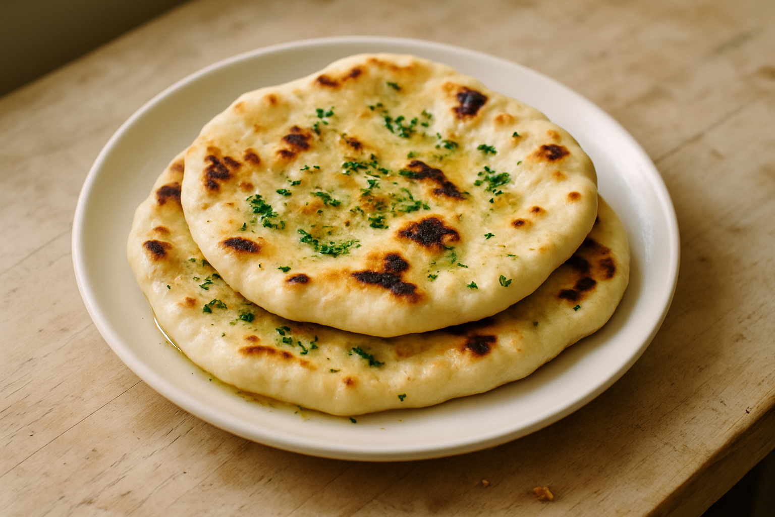 Garlic and Herb Flatbreads