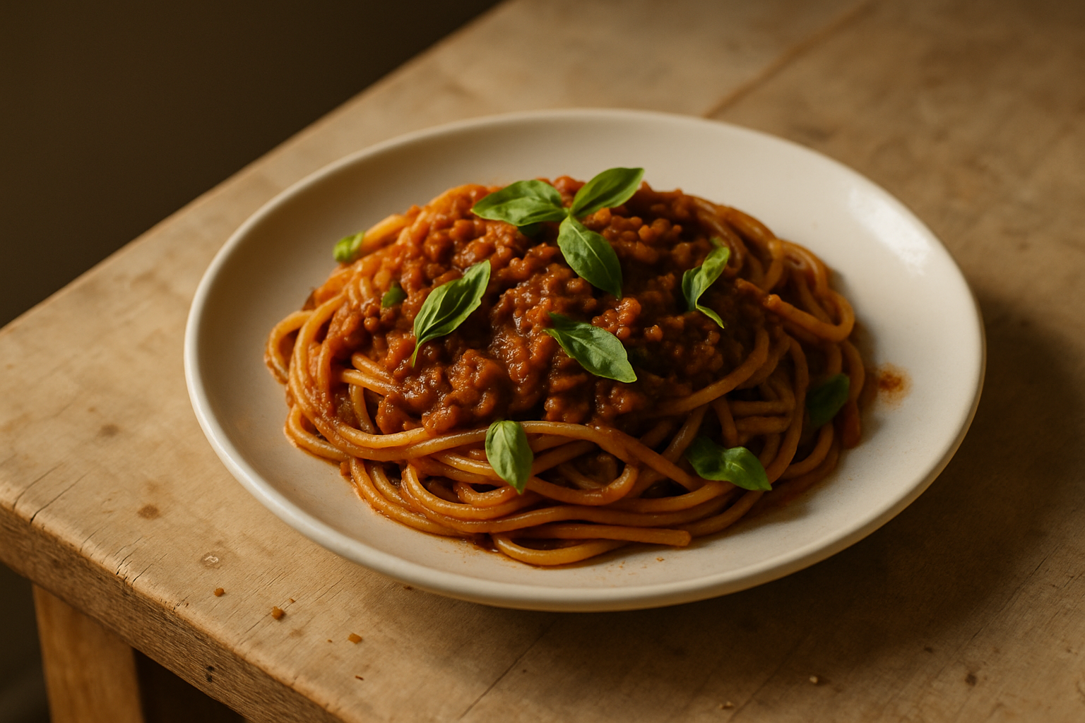 Hearty Lentil Bolognese