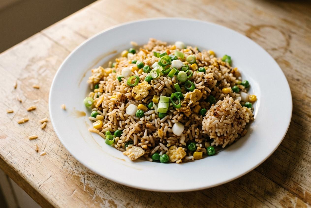 Veggie Egg Fried Rice