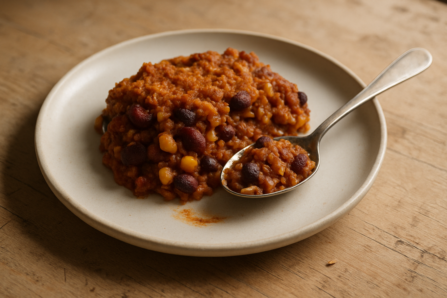 Dump-And-Bake Mexican Bean And Corn Casserole