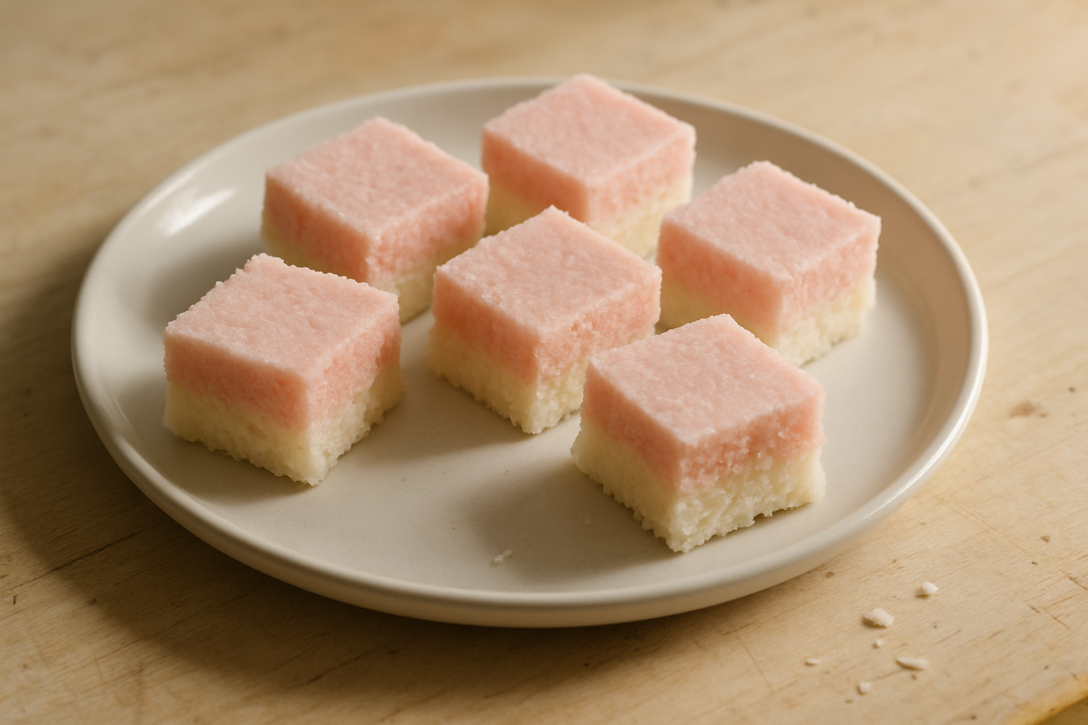 Old-Fashioned Coconut Ice