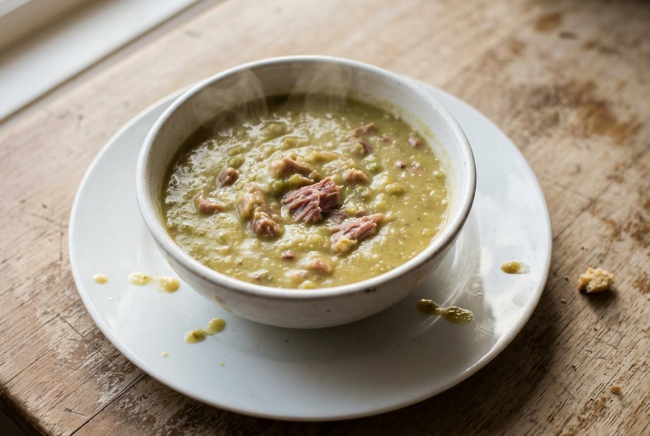 Slow Cooker Pea And Ham Soup