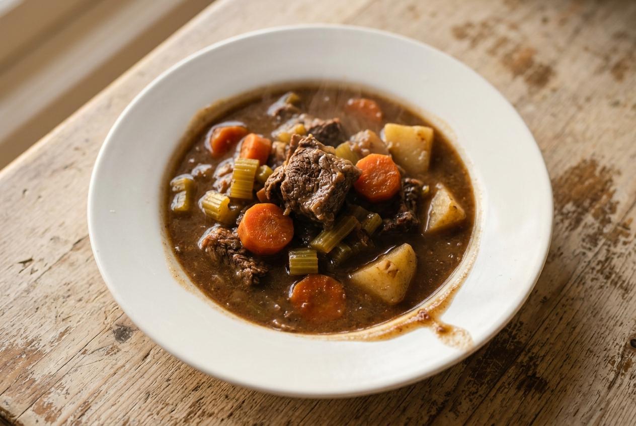 Slow Cooker Beef and Vegetable Stew