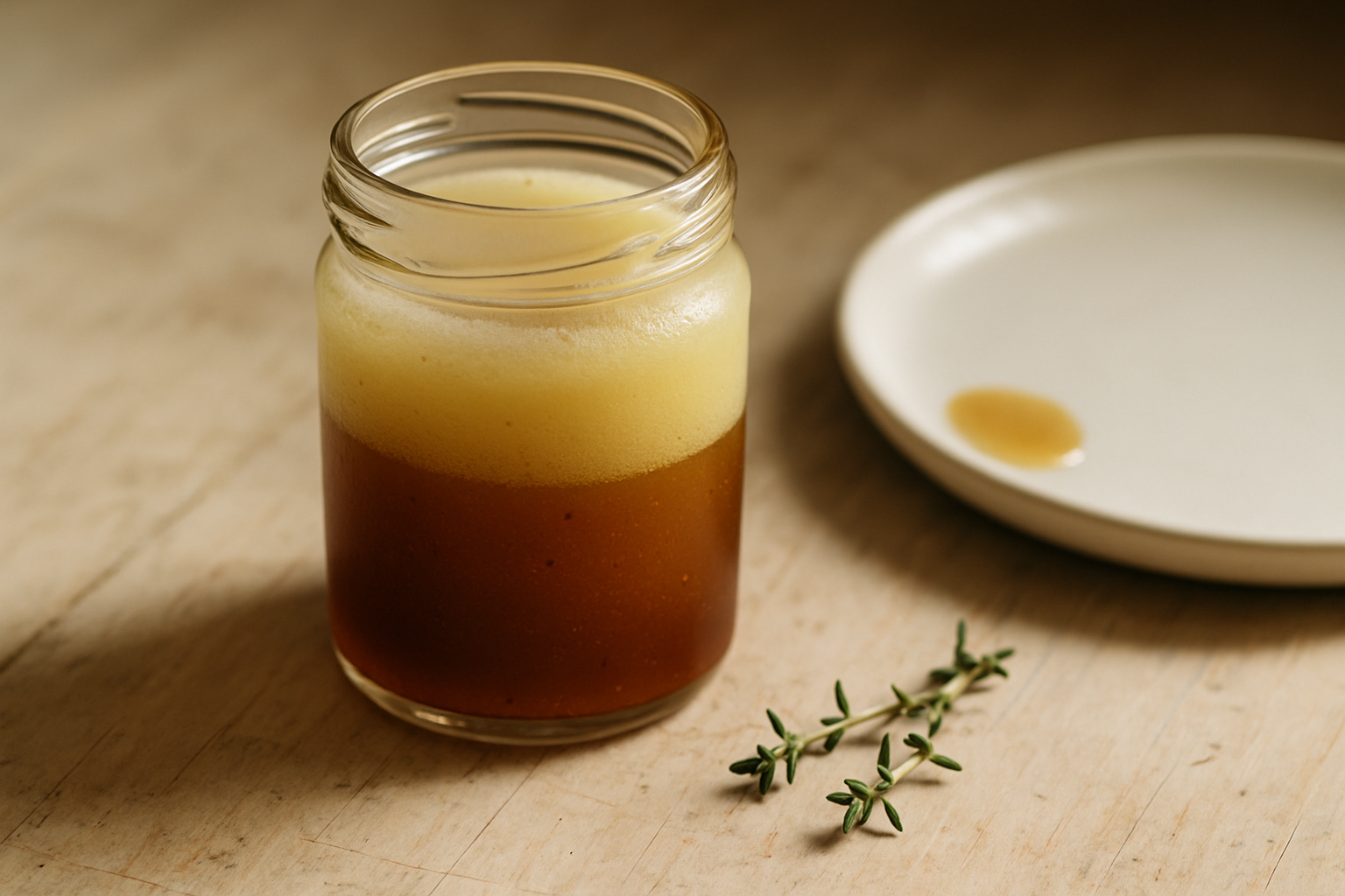 Apple Cider and Maple Vinaigrette