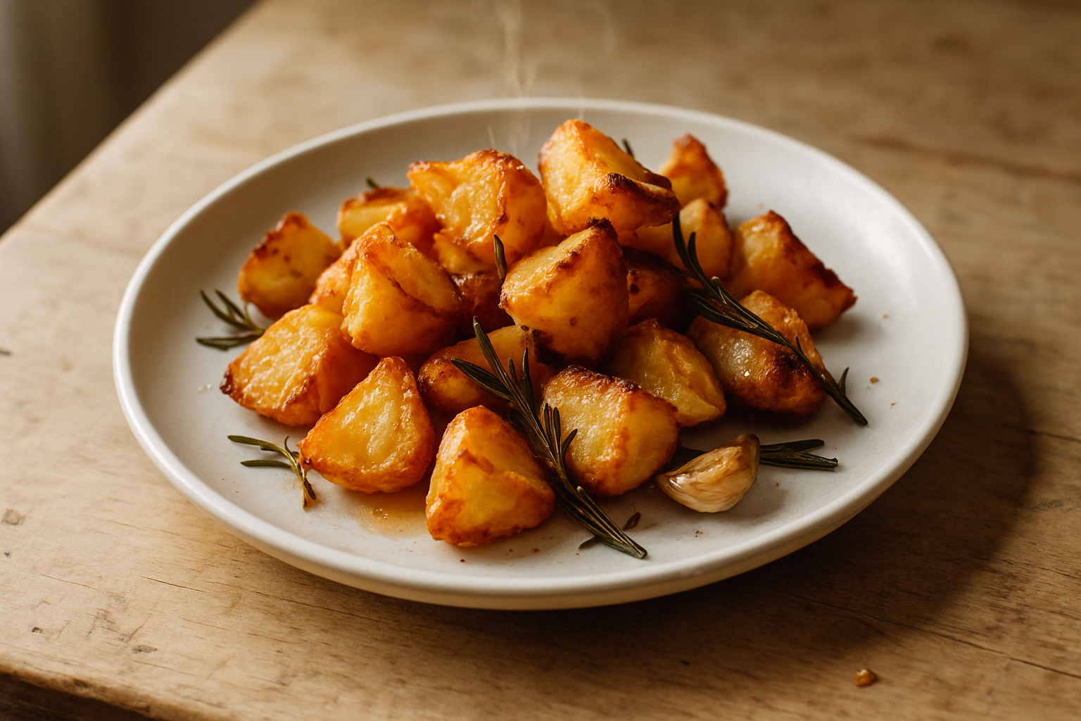 Crispy Rosemary Roast Potatoes