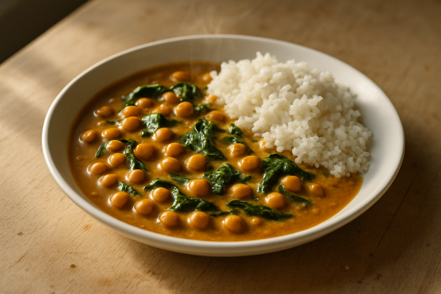 Coconut Chickpea Curry