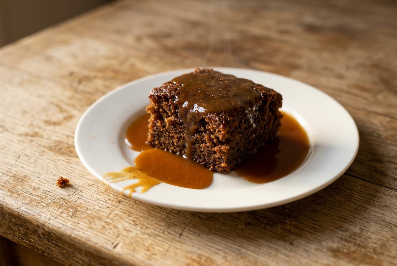 Sticky Date Pudding with Caramel Sauce