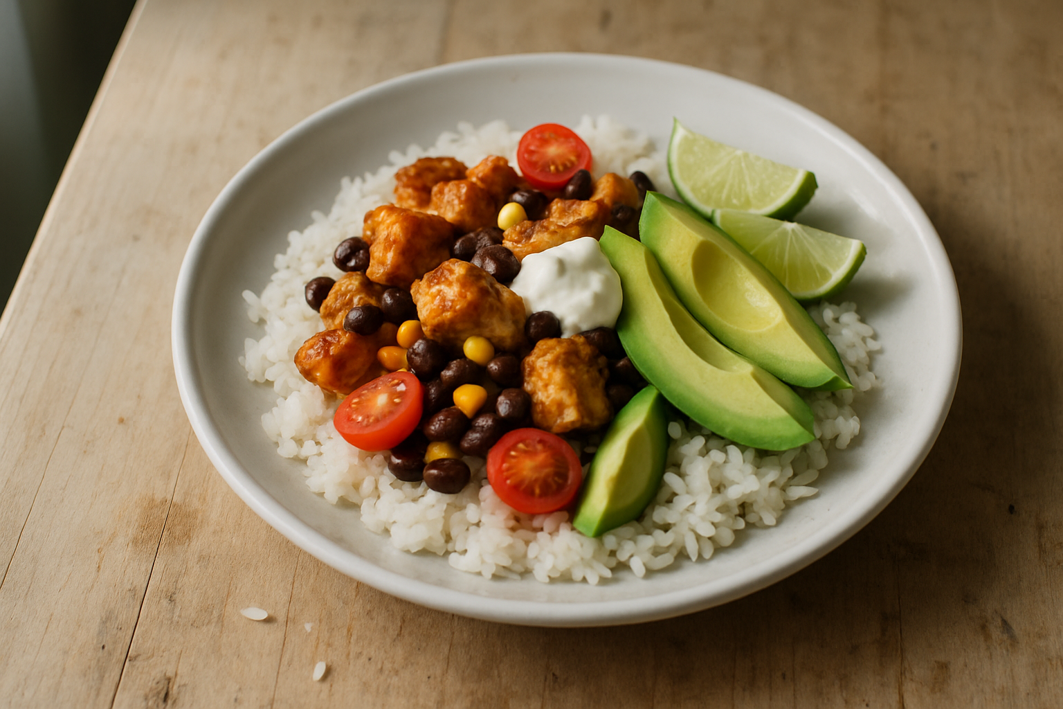 Chicken Burrito Bowls