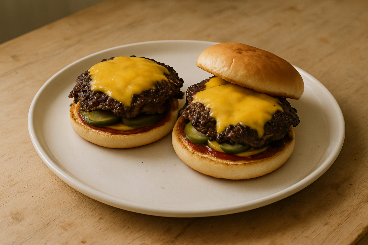 Hotplate Onion Smash Burgers