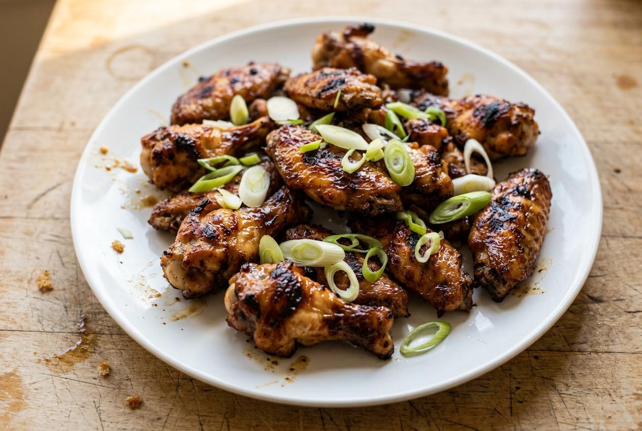 Sweet Chilli Barbecued Chicken Wings