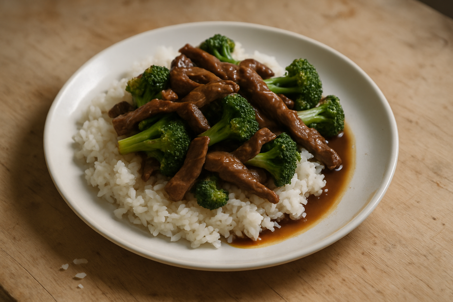 Beef and Broccoli Stir-Fry with Oyster Sauce