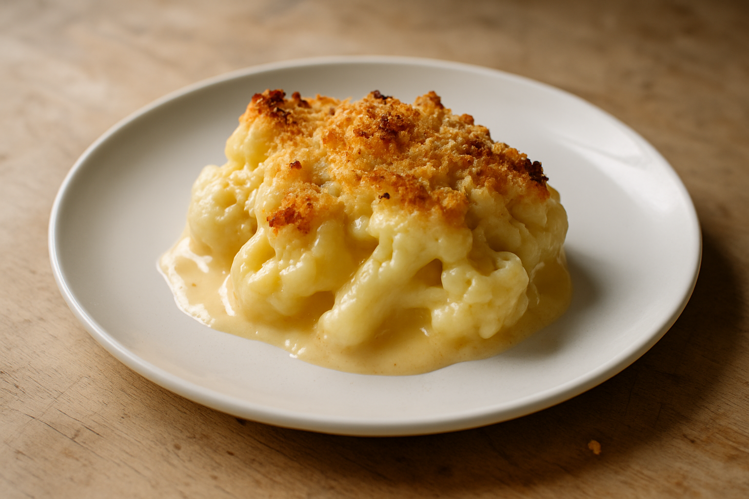Cheesy Cauliflower Bake