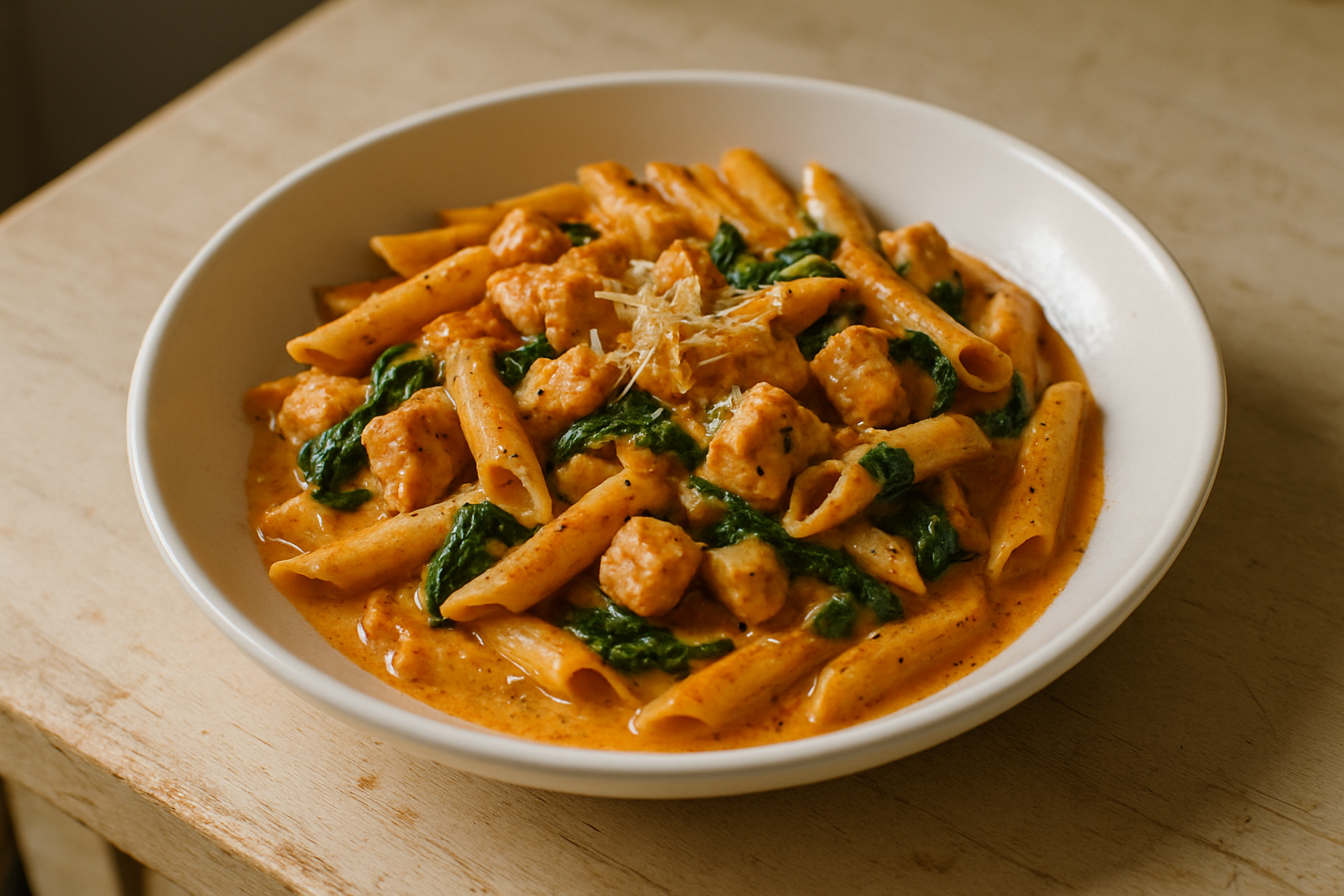 One-Pot Creamy Tomato Chicken Pasta