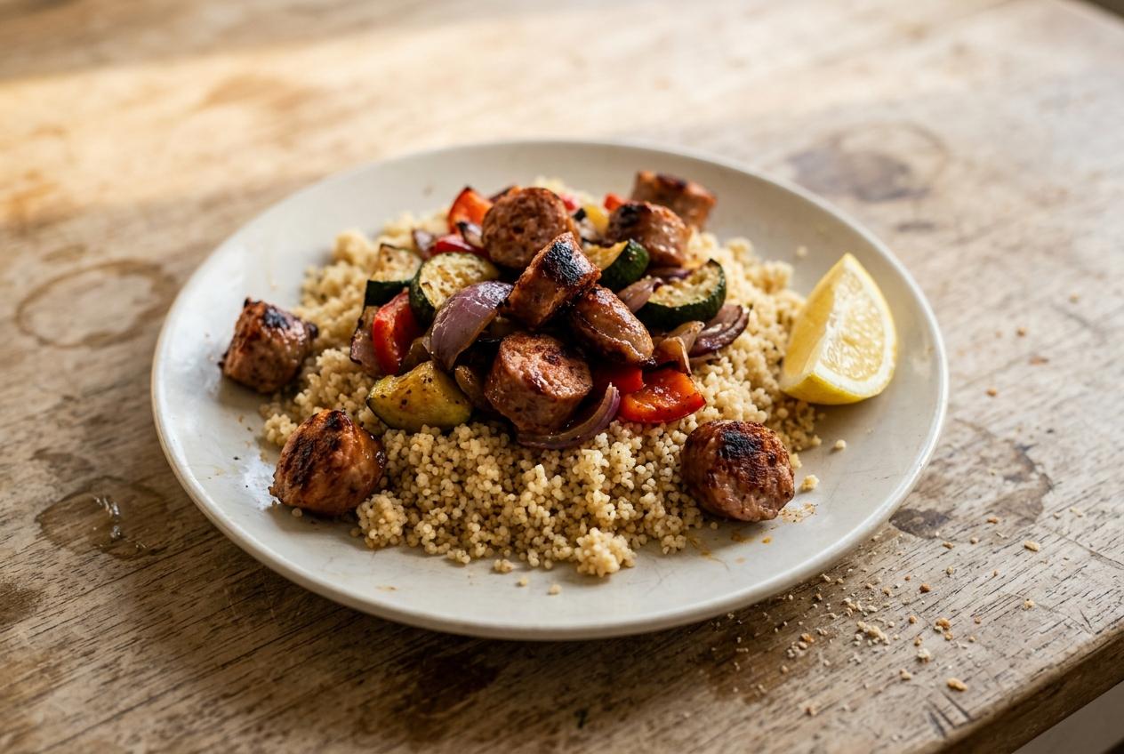 Sausage and Veggie Couscous