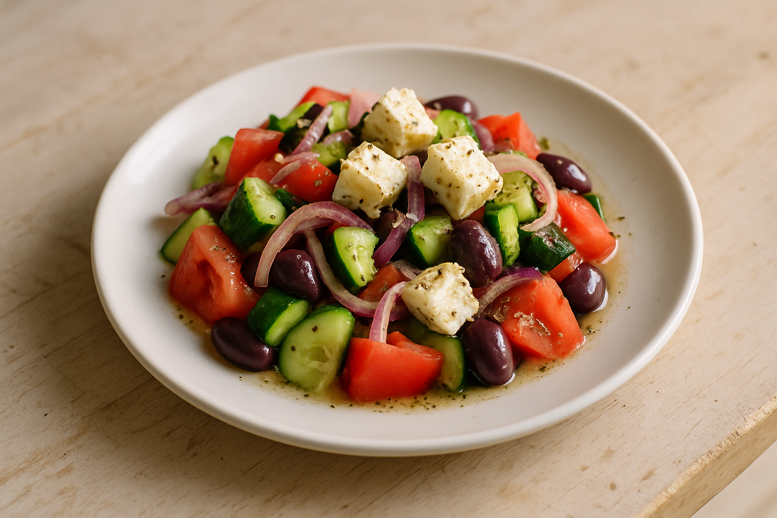 Greek-Style Chopped Salad