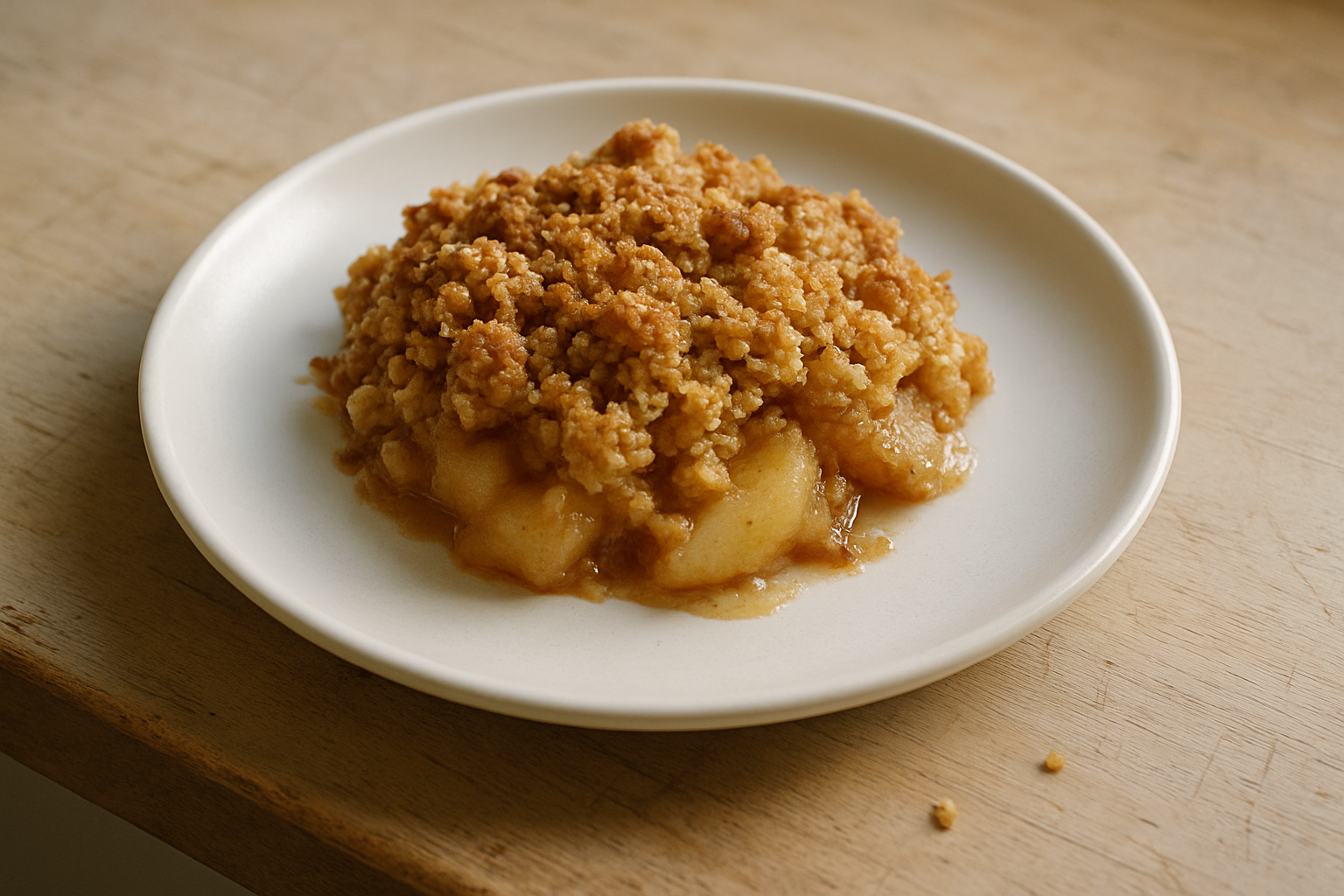 Classic Apple Crumble
