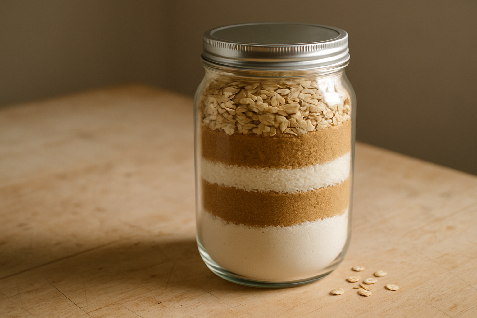 Anzac Biscuit Mix In A Jar