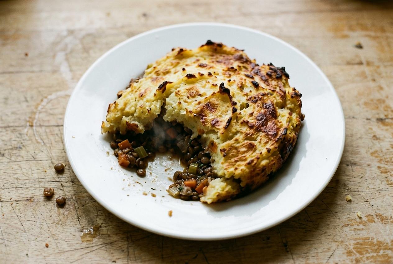 Smoky Lentil Shepherd's Pie