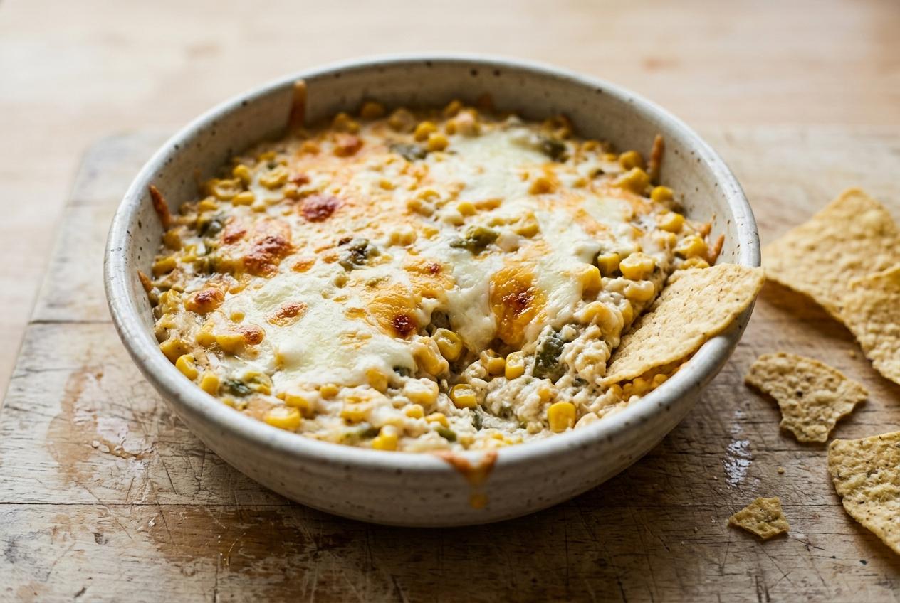 Two Tin Cheesy Corn Dip