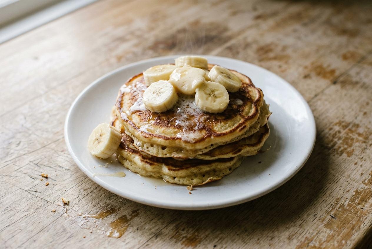 Ricotta Hotcakes with Honey Butter