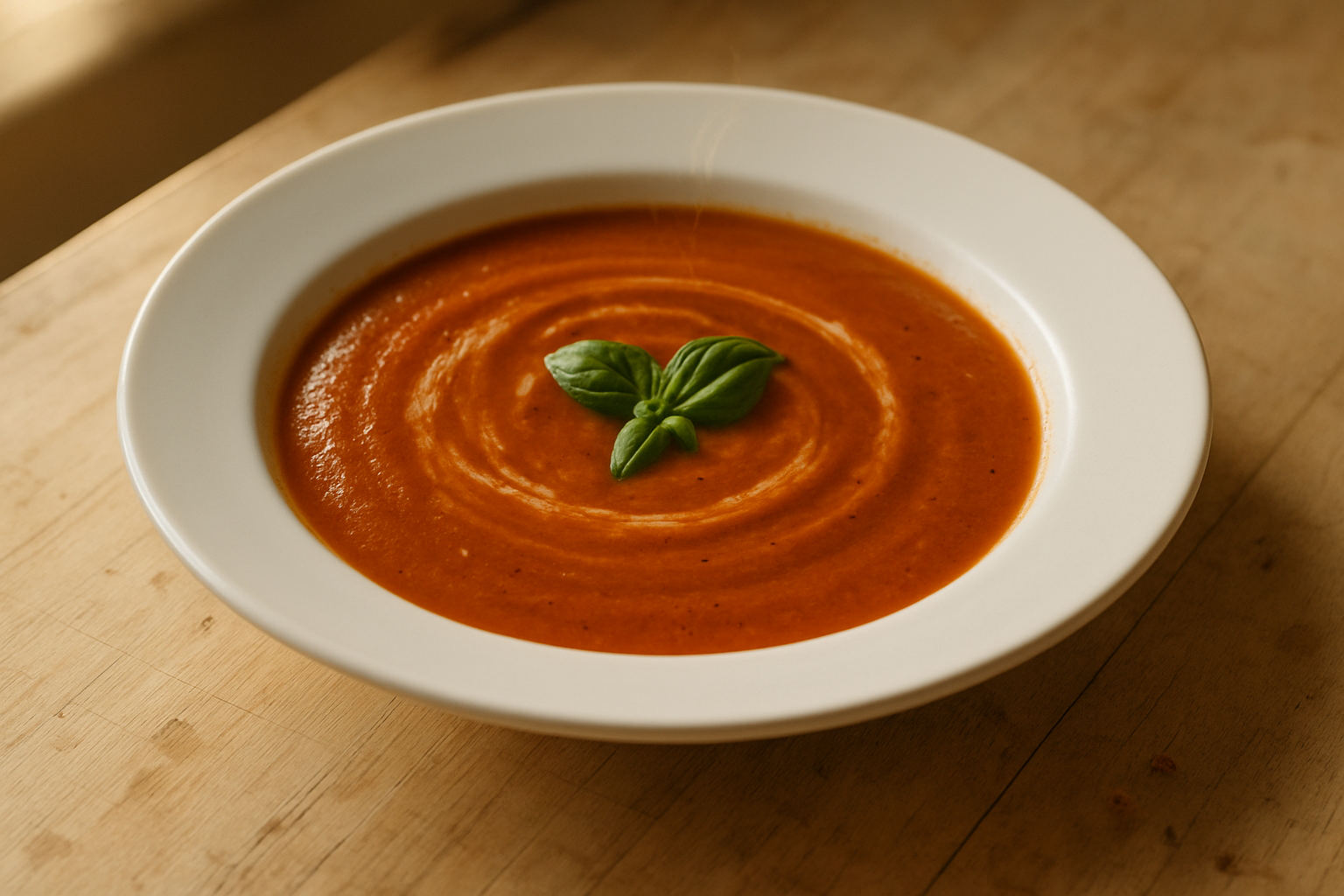 Dump-And-Go Tomato And Basil Soup