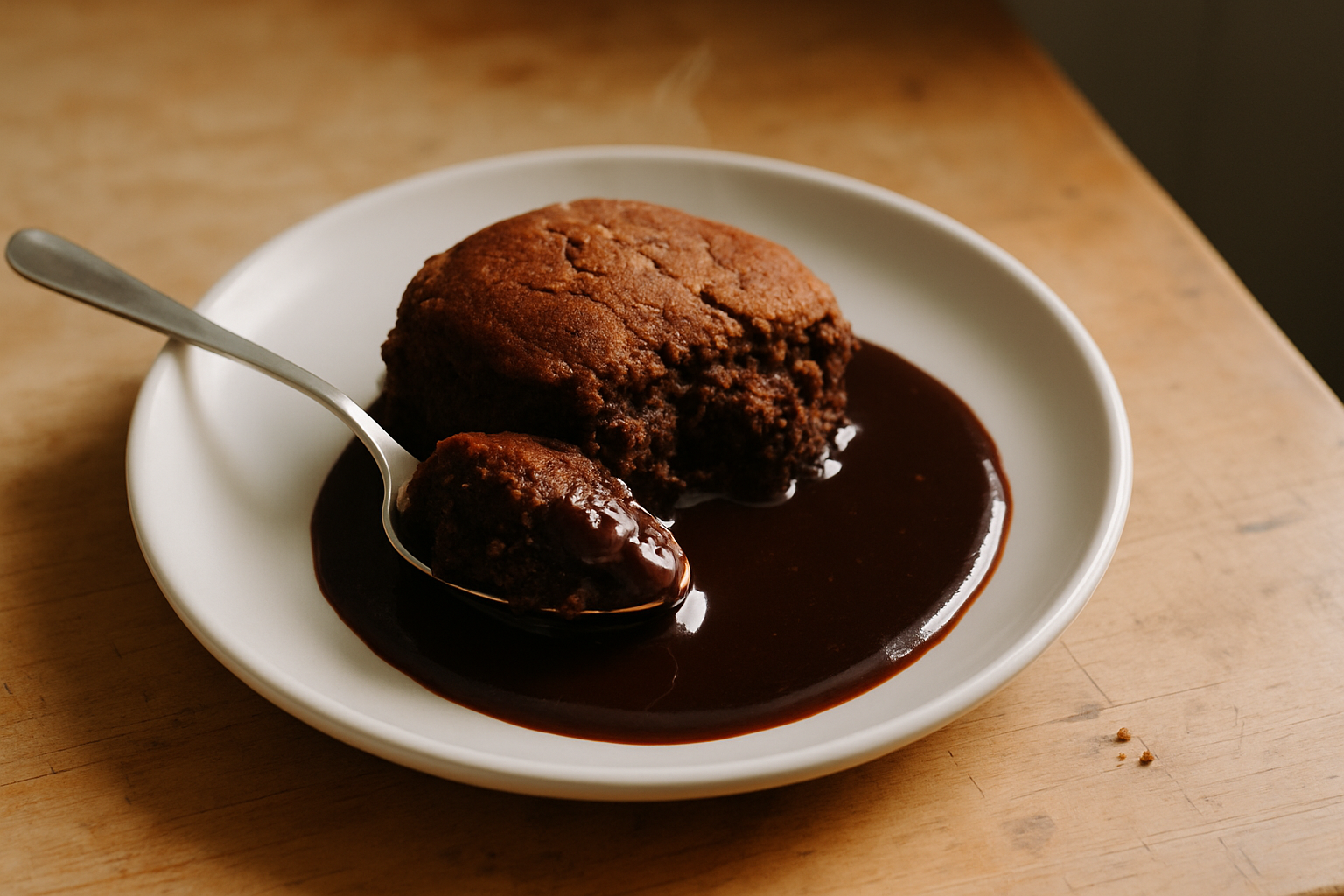 Chocolate Self-Saucing Pudding