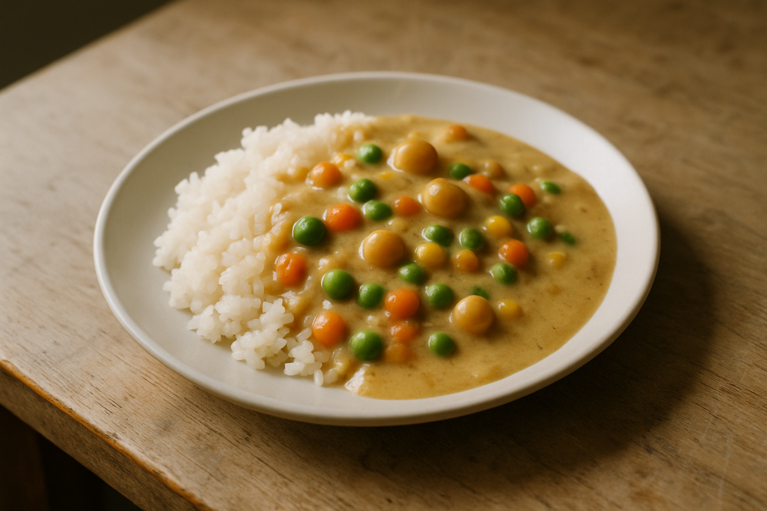 Freezer Veg And Coconut Curry