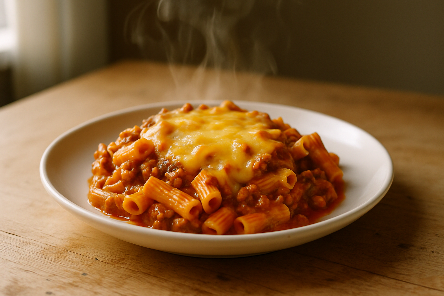 One-Pot Cheeseburger Pasta