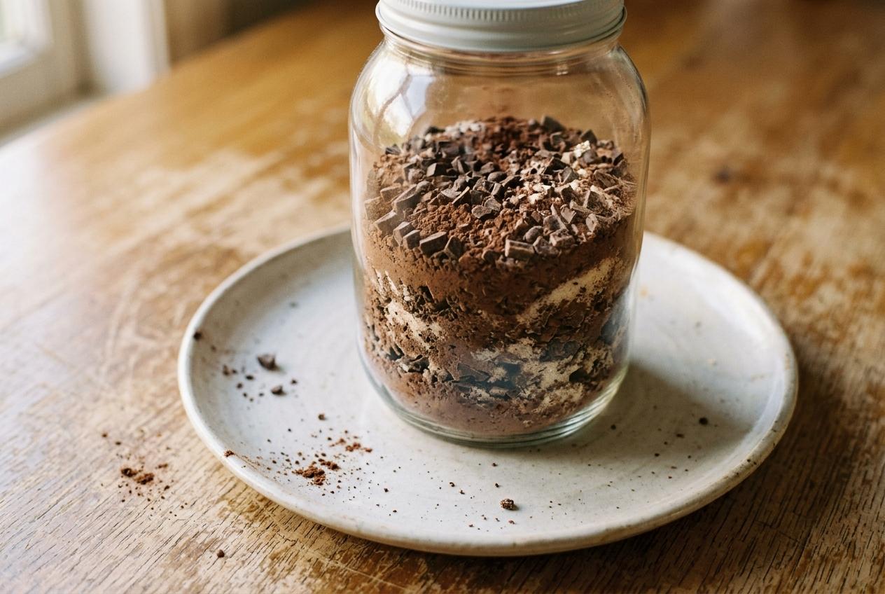 Velvety Hot Chocolate Jar Mix