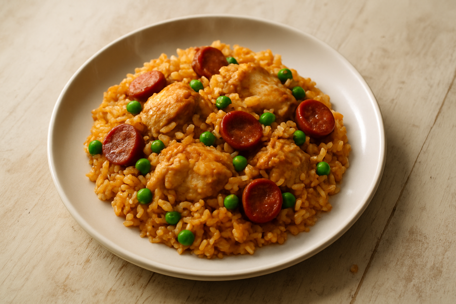 One-Pot Chicken and Chorizo Rice