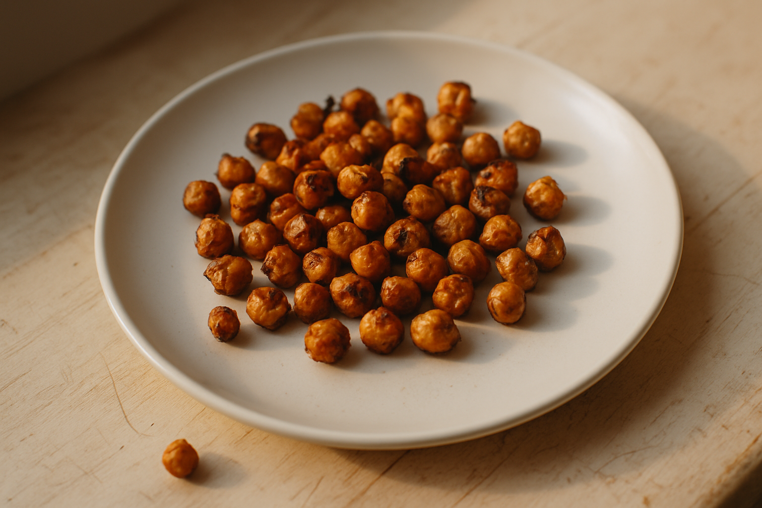Crunchy Air Fryer Chickpeas
