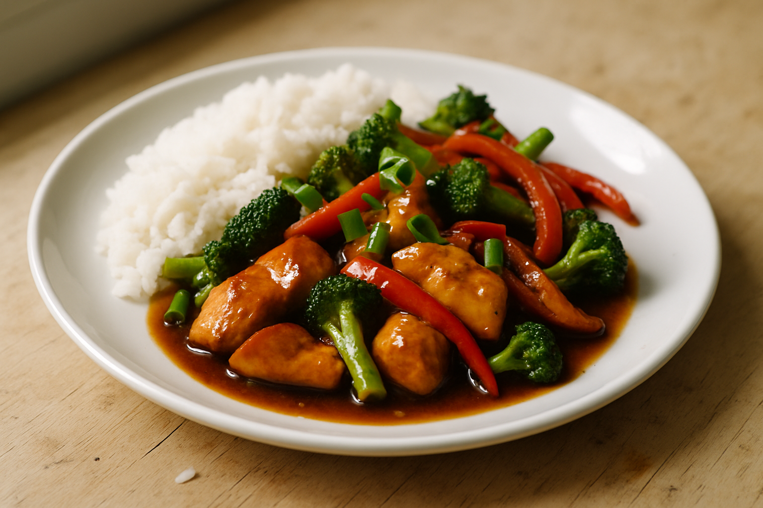 Honey Soy Chicken Stir-Fry