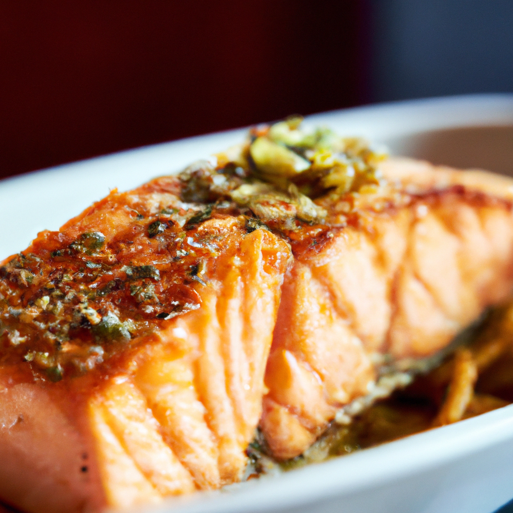 Honey Garlic Glazed Salmon